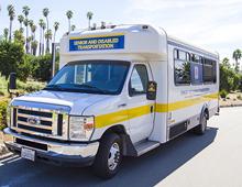 Senior and Disabled Transportation Bus 