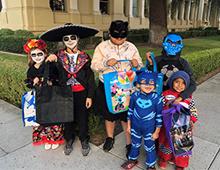 Riverside Trick-or-treaters