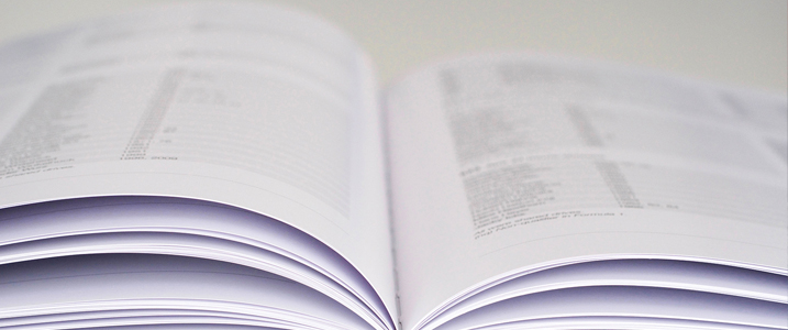 pages of book